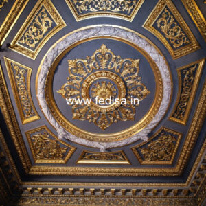 European Classic Ceiling Small Hall False Ceiling Design No-2655