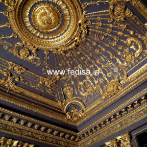 European Classic Ceiling False Ceiling Design For Square Living Room No-2696