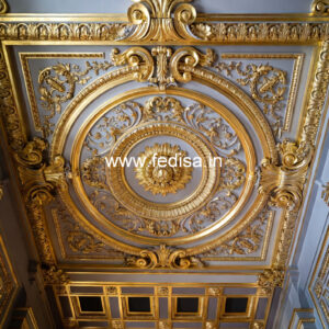 European Classic Ceiling Pop Design For Study Room No-2711
