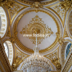 European Classic Ceiling Ceiling Design For L Shaped Hall No-2719