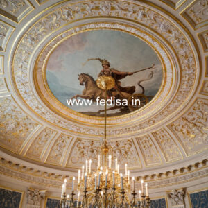 European Classic Ceiling Home Ceiling Design Hall No-2726