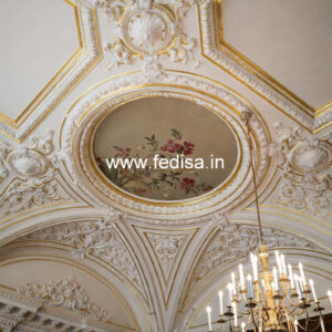 European Classic Ceiling Plain Gypsum Ceiling Design No-2727