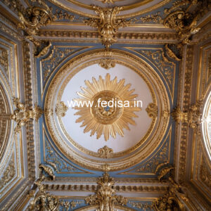 European Classic Ceiling False Ceiling Design For Long Hall No-2748