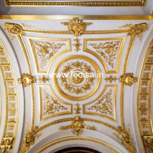 European Classic Ceiling False Ceiling Design For Rectangular Hall No-2754