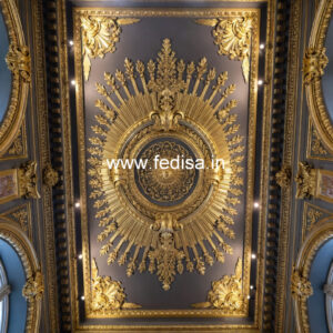 European Classic Ceiling Square Room Ceiling Design No-2795