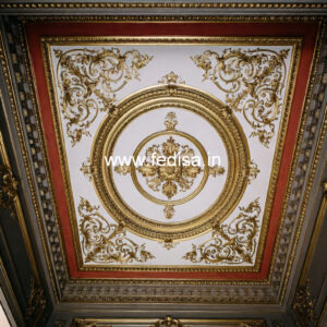 European Classic Ceiling False Ceiling For Bedroom With Fan No-2883