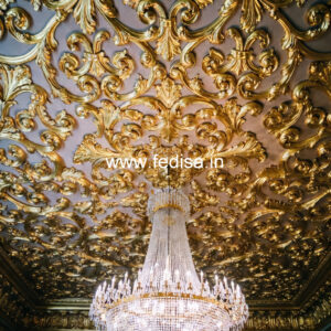 European Classic Ceiling Acoustic False Ceiling No-2892