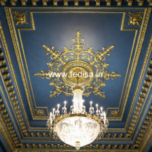 European Classic Ceiling Gypsum False Ceiling Cost Per Square Feet No-2931