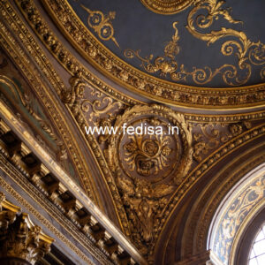 European Classic Ceiling Blue False Ceiling No-2980