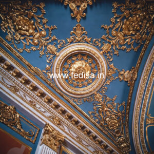 European Classic Ceiling False Ceiling For Rectangular Hall No-3041