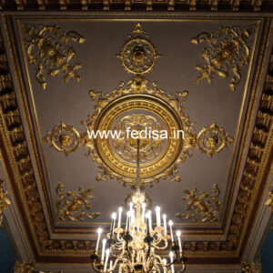 European Classic Ceiling Gypsum Fall Ceiling No-3054