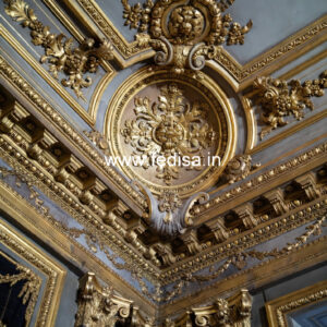 European Classic Ceiling Pop False Ceiling Bedroom No-3087