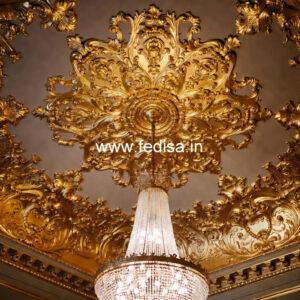 European Classic Ceiling Thermocol Ceiling Painting No-3098