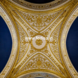 European Classic Ceiling Gypsum Grid False Ceiling No-3137