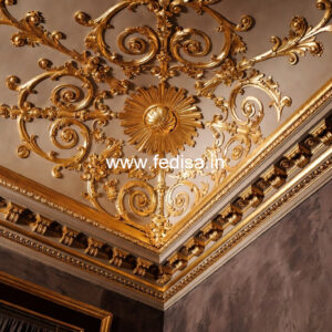 European Classic Ceiling False Ceiling With Jali No-3167