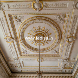 European Classic Ceiling False Ceiling For Square Room No-3184