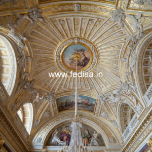 European Classic Ceiling False Ceiling With Bed No-3218