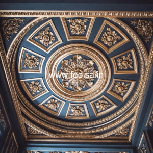European Classic Ceiling False Ceiling For Puja Room No-3228