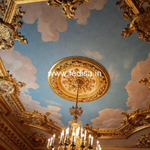 European Classic Ceiling False Ceiling 2 Fans No-3240