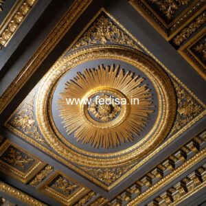 European Classic Ceiling Bedroom With False Ceiling No-3292