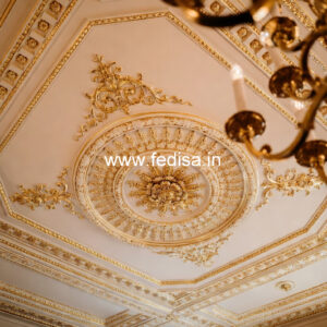 European Classic Ceiling Plain False Ceiling Cost No-3337