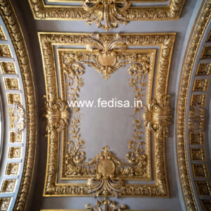 European Classic Ceiling Pop Ceiling With 2 Fans No-3345