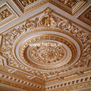 European Classic Ceiling Gypsum False Ceiling For Office No-3352