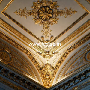 European Classic Ceiling Latest Plus Minus Pop Design Without Ceiling No-3498