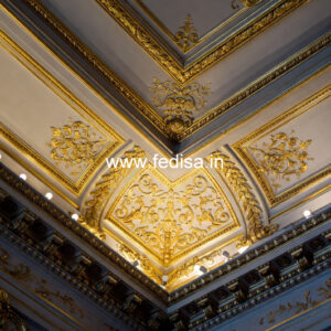 European Classic Ceiling Simple Pop Design For Hall 2026 No-3570