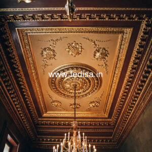 European Classic Ceiling False Ceiling Design For Bedroom Indian With Fan No-3622