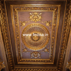 European Classic Ceiling 2 Fan Ceiling Design No-3640