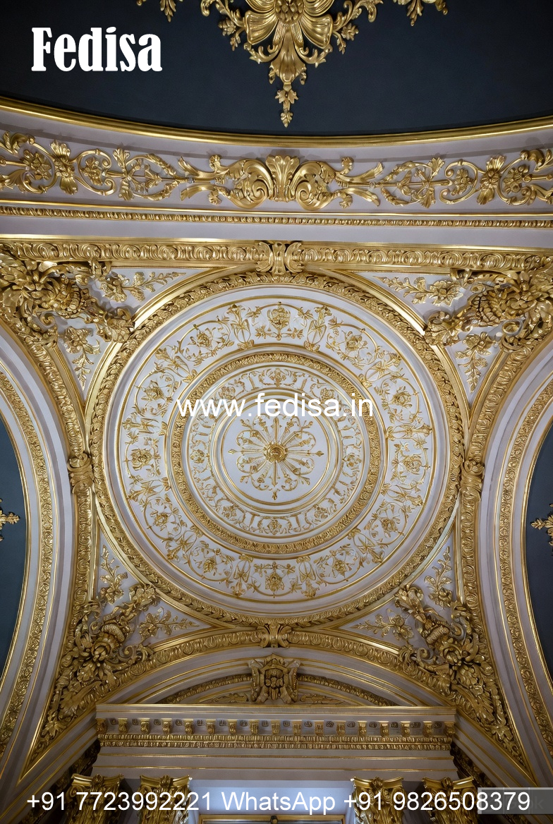 European Classic Ceiling Pop Plus Minus Design For Lobby No-3663