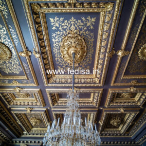 European Classic Ceiling Pop Design For Dining Room No-3703