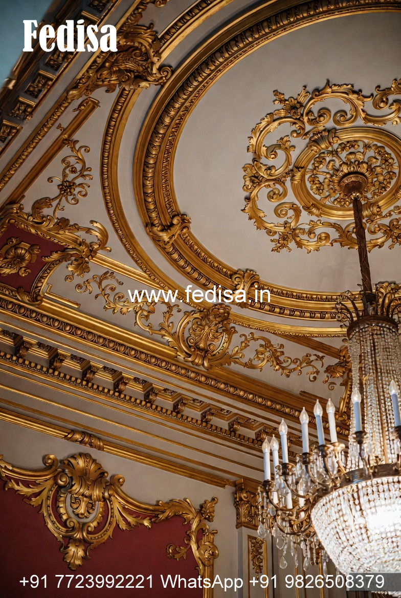 European Classic Ceiling Lobby Down Ceiling Design No-3708