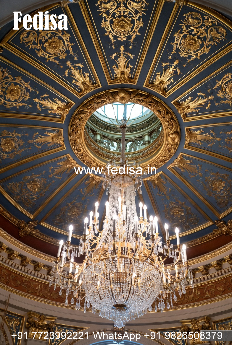 European Classic Ceiling Pop Design With Color No-3714