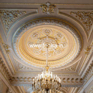 European Classic Ceiling Simple Pop Design 2026 Plus Minus No-3795