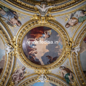 European Classic Ceiling Pop Hall Design New No-3827