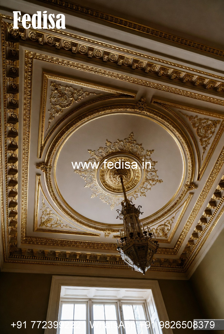 European Classic Ceiling Simple Pop Design 2026 No-3828