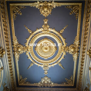 European Classic Ceiling Pop Design For Lcd Tv Wall Unit No-3920