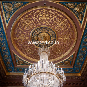 European Classic Ceiling Pop Plus Minus Design For Lobby 2026 No-3934