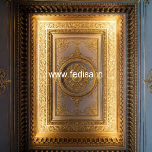 European Classic Ceiling Pop Design For Bedroom 2026 Simple No-3987