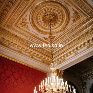 European Classic Ceiling Pop Design Double Fan No-3995