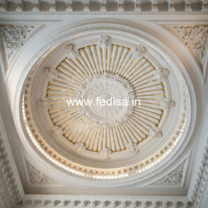 Carved Ceiling Design Pop Design For Bedroom No-014