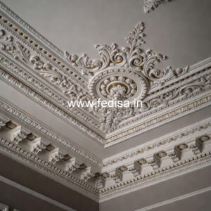 Carved Ceiling Design Ceiling Design For Living Room No-028