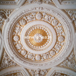 Carved Ceiling Design Wooden Ceiling Design No-040