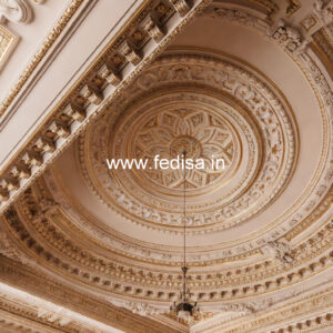 Carved Ceiling Design Kitchen Pop Design No-051