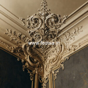 Carved Ceiling Design Gypsum False Ceiling Design No-101