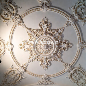 Carved Ceiling Design Down Ceiling Design For Lobby No-147