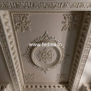 Carved Ceiling Design Cement Ceiling Design No-160