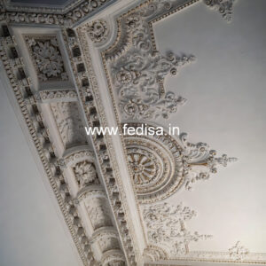 Carved Ceiling Design Simple Pop Design For Small Hall No-214